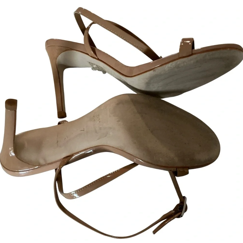 Jeffrey Campbell beige patent